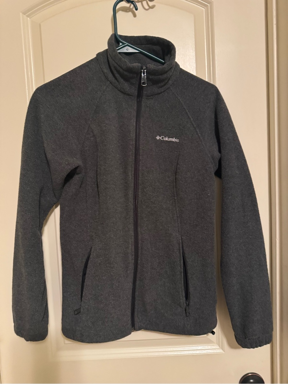 Columbia Dark Gray Full-Zip Fleece Jacket